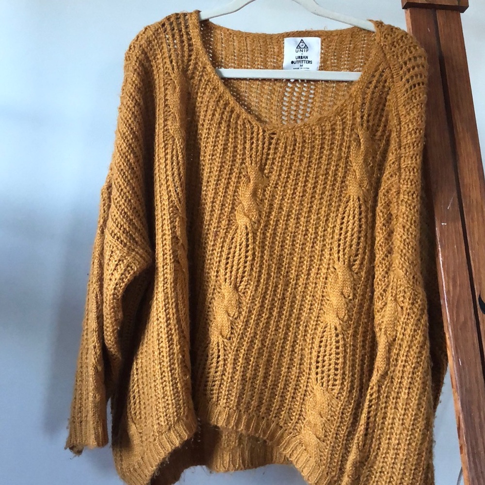 Rust sweater